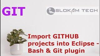 How to import a github project into eclipse