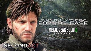 Konami Confirms 2025 Release Window - METAL GEAR SOLID Δ: SNAKE EATER News Update