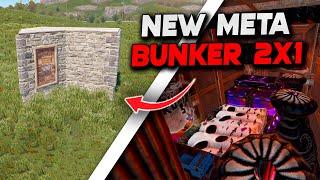 NEW META BUNKER 2X1 In Rust 2024 / Rust Base Design