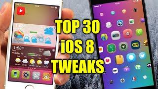 TOP 30 iOS 8 Jailbreak Cydia Tweaks