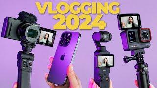 BEST Vlogging Camera in 2024! DJI Pocket 3 vs Sony ZV-1 ii vs iPhone 15 Pro vs Insta360 Ace Pro!