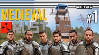 Empezamos un wipe de RUST MEDIEVAL - Día 1 ️ PRIMITIVE RUST | CAROLA