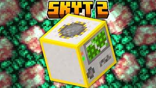 QUARRY, CREATE CRAFTING & COIN CONVERTER! EP2 | Minecraft SkyT 2 [Modded Questing Skyblock]