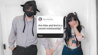 are alex and levi in a secret relationship? Q & A