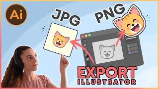 How to Export and Save from Illustrator Tutorial