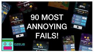 90 MOST ANNOYING FAILS IN ROLLING SKY - (Inspired By Dzeus)