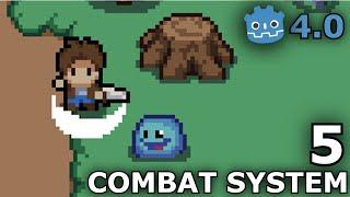 How to Create a COMBAT SYSTEM in Godot 4 (step by step)