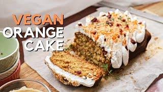 BEST & EASY  Vegan Orange Cake 