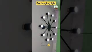 "DIY PVC Hanging Light | Stylish and Affordable Lighting l