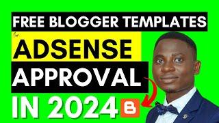 Free Blogger Templates For AdSense Approval | Blogger Template IN 2024