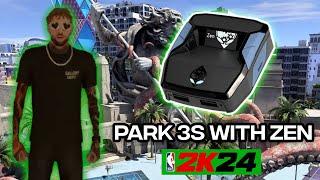 PLAYING PARK IN 2K24  WITH ZEN! (FUNNY MOMENTS)