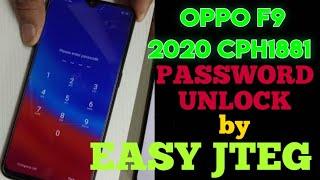 OPPO F9 2020 CPH1881 PASSWORD// AND FRP UNLOCK BY //EASY JTEG