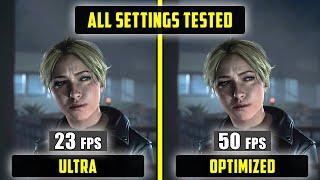 Until Dawn PC | Performance Optimization Guide + Optimized Settings