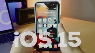 iOS 15 on the iPhone XR! (WWDC21)