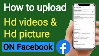 How to upload high quality images on facebook using only (2022)