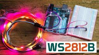 How to use WS2812B RGB LED strip with Arduino | ws2811 ws2812 ws2813 ws2815 sk6812 sk9822 neopixel