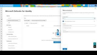 Microsoft Defender for Identity Tutorial | Adding a sensor, policy management, account setup, config