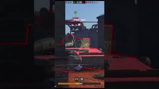 СТАТИСТ ТАЩИТ БОЙ 1 vs 4 на ЧИТЕРНОМ ТАНКЕ, которого НУЖНО КАЧАТЬ в #blitz #tanksblitz #shorts