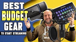 The Best Cheap Streaming Gear To Start With! Budget Friendly and Mid-Range Options!