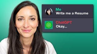 11 ChatGPT Prompts That Will Get You Hired Quickly: Resume & Cover Letter