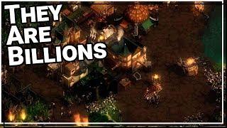  Day 50 horde vs stone walls - They Are Billions gameplay part 13 -- Let's play