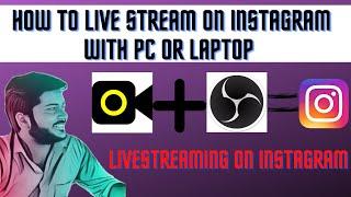 How To Live Stream On Instagram With PC or Laptop With Obs And Yellow Duck | INSTAGRAM Live