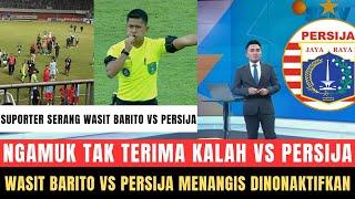  SUPORTER NGAMUK SERANG WASIT!! Tak Terima Barito Putera Kalah vs Persija Langsung Dinonaktifkan