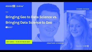 Bringing Geospatial to Data Science vs Data Science to Geospatial | Ordnance Survey