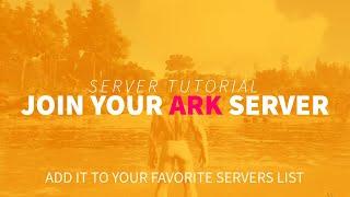 How To Join An ARK: Survival Evolved Server With An IP Address