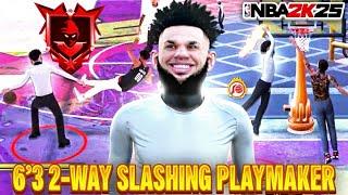 *NEW* BEST 6’3 2WAY SLASHING PLAYMAKER BUILD NBA 2K25! BEST GUARD BUILD NBA 2K25! BP BUILD NBA 2K25