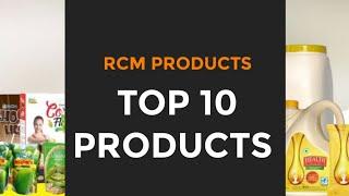 RCM PRODUCTS | TOP 10 GROCERY PRODUCTS | TOP 10 PRODUCTS