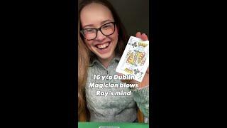 16 Year Old Dublin Magician Blows Ray's mind 🪄