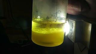 Extracting resin & chlorophyll separation | plant material