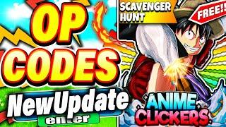 ALL NEW *SECRET* UPDATE CODES in ANIME CLICKER SIMULATOR CODES! (Anime Clicker Simulator) 2022!