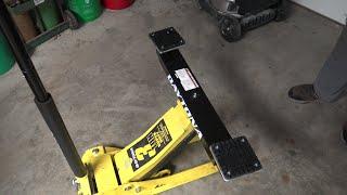 Review of the Harbor Freight  Daytona Cross Beam Attachment