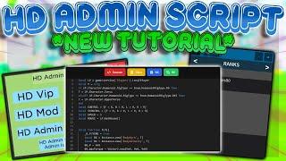 *NEW* How To Use HD Admin Script [FREE]