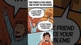 "True Friend vs Fake Friend: How to Spot the Difference" #education #shorts #trending #friends #usa