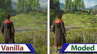 Hogwarts Legacy | Ultra Plus Ultimate Visual | Mod Graphics Comparison