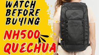 Watch before buying NH 500 ESCAPE QUECHUA Backpack #decathlon