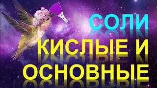 44. Кислые и основные соли