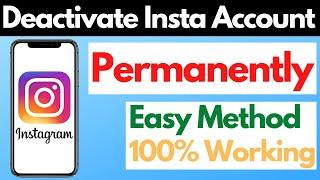 How to Permanently Deactivate Instagram account | Deactivate Instagram account | IG Deactivate