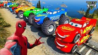 GTA V Epic New Stunt Race For Car Racing Challenge by Trevor and Shark #9998