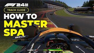 F1 24 Master Spa-Francorchamps - (Belgium Track Guide + Setup)