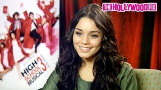 Vanessa Hudgens Gets Emotional While Speaking On High-School Musical 3 During Her Press Interview