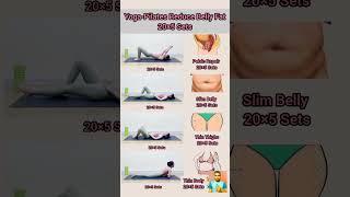 Yoga Pilates-Reduce Belly Fat#short #reducebellyfat #bellyfatloss #yoga