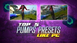 Top 05 Pumps in AlightMotion || With Xml LINK || Free Preset For Pubg Lobby Videos