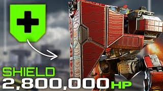 First Ever T Arthur On Live Server… 2.8 Million HP Shield - Strongest WR Shield | War Robots