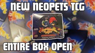 Opening a sealed box of NEW Neopets TCG!