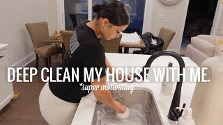 DEEP CLEAN MY HOUSE WITH ME *extreme cleaning motivation*