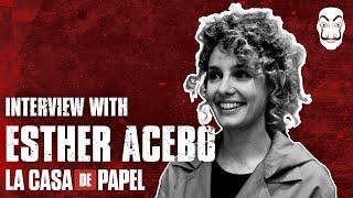 Interview with Esther Acebo | Money Heist 3 | Netflix